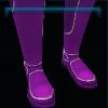 Elegant pink boots