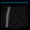 Black Winter saddle pad