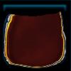 Snowy saddle pad