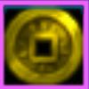 Old gold coin