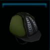 Green adventure helmet