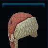 Red wilderness beanie