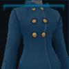 Blue windbreaker jacket