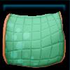 Green forest saddle pad