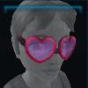 Valentine's Day glasses