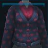 Valentine's Day cardigan