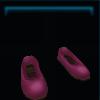Purple designer shoes