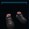 Black high-end sneakers