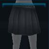 Black designer skirt