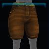 Orange denim school pants