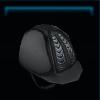 Gray adventure helmet