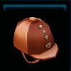 Orange champion helmet