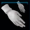 White champion gloves