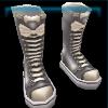 Gray designer sneakers