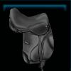 Gray field racing saddle