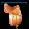 Orange senior saddle