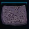 Purple shabby-chic saddle pad