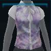 Purple shabby chic blouse