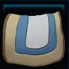 Elegant brown saddle pad