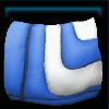 Sea blue beach saddle pad