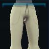 White beach pants