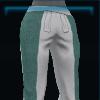 White track pants
