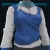 Blue and white Summer shirt
