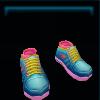 Blue sorbet sneakers