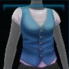 Light blue sea vest