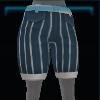Stripy Summer evening shorts