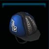 Blue Bobcat helmet