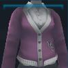 Pink Bobcat cardigan