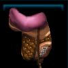 Brown Bobcat saddle