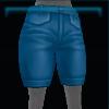 Blue paddock shorts
