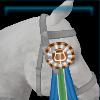 Bronze rosette