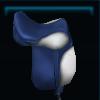 Blue team saddle