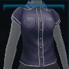 Dark purple midsummer shirt
