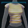 Yellow striped t-shirt