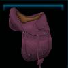 Pink riding instructor saddle