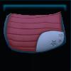 Burgundy champion saddle pad