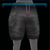 Black beach shorts