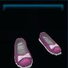 Pink beach ballerina shoes