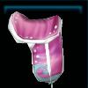 Pink water saddle