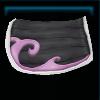 Black water saddle pad