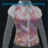 Red fancy blouse