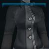 Black leather jacket