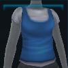 Blue jogging t-shirt