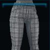 Checkered riding pants