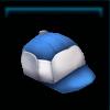 Blue jogging cap