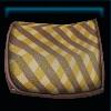 Yellow harvest saddle pad